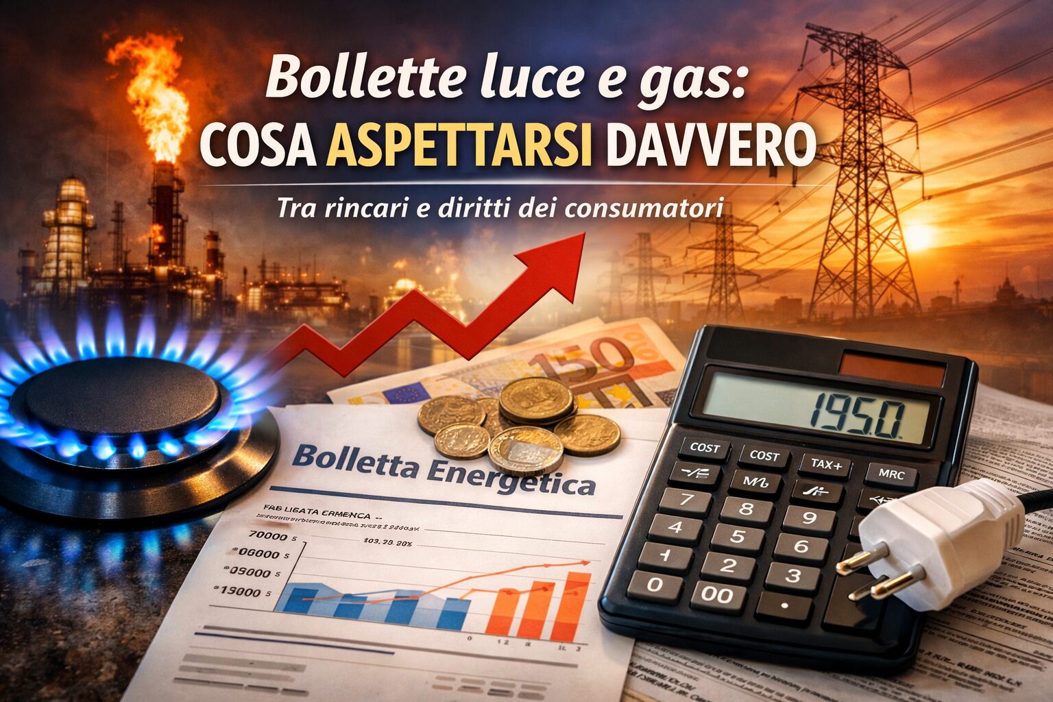 Bollette luce e gas: cosa aspettarsi davvero tra rincari e diritti dei consumatori